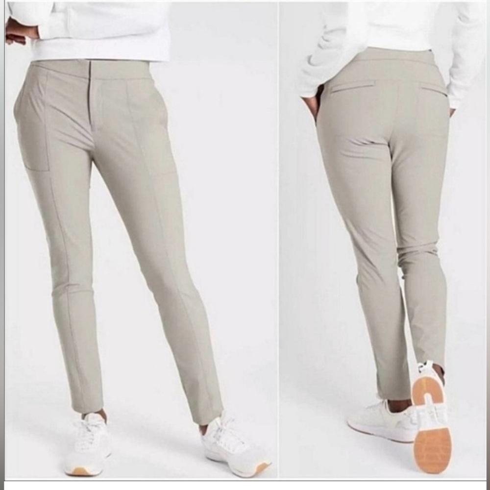 ATHLETA Wander Stash Skinny Pant in Abalone Grey Size 6